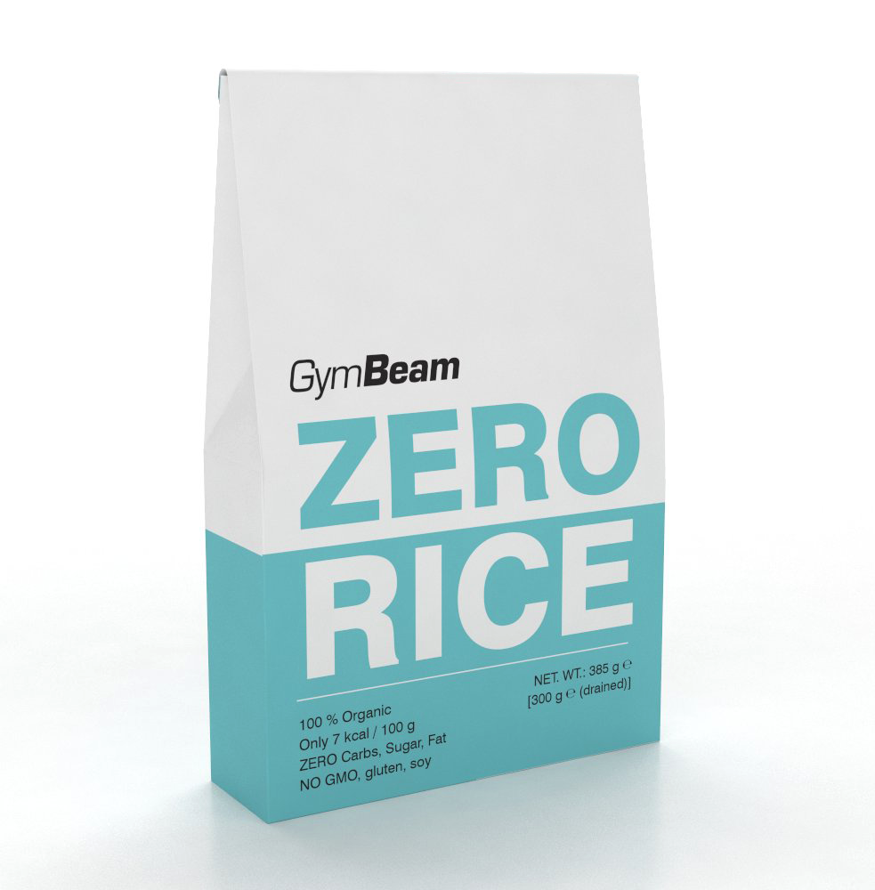 GymBeam BIO ZERO Reis glutenfrei & Vegan Premium Bioreis 385 g