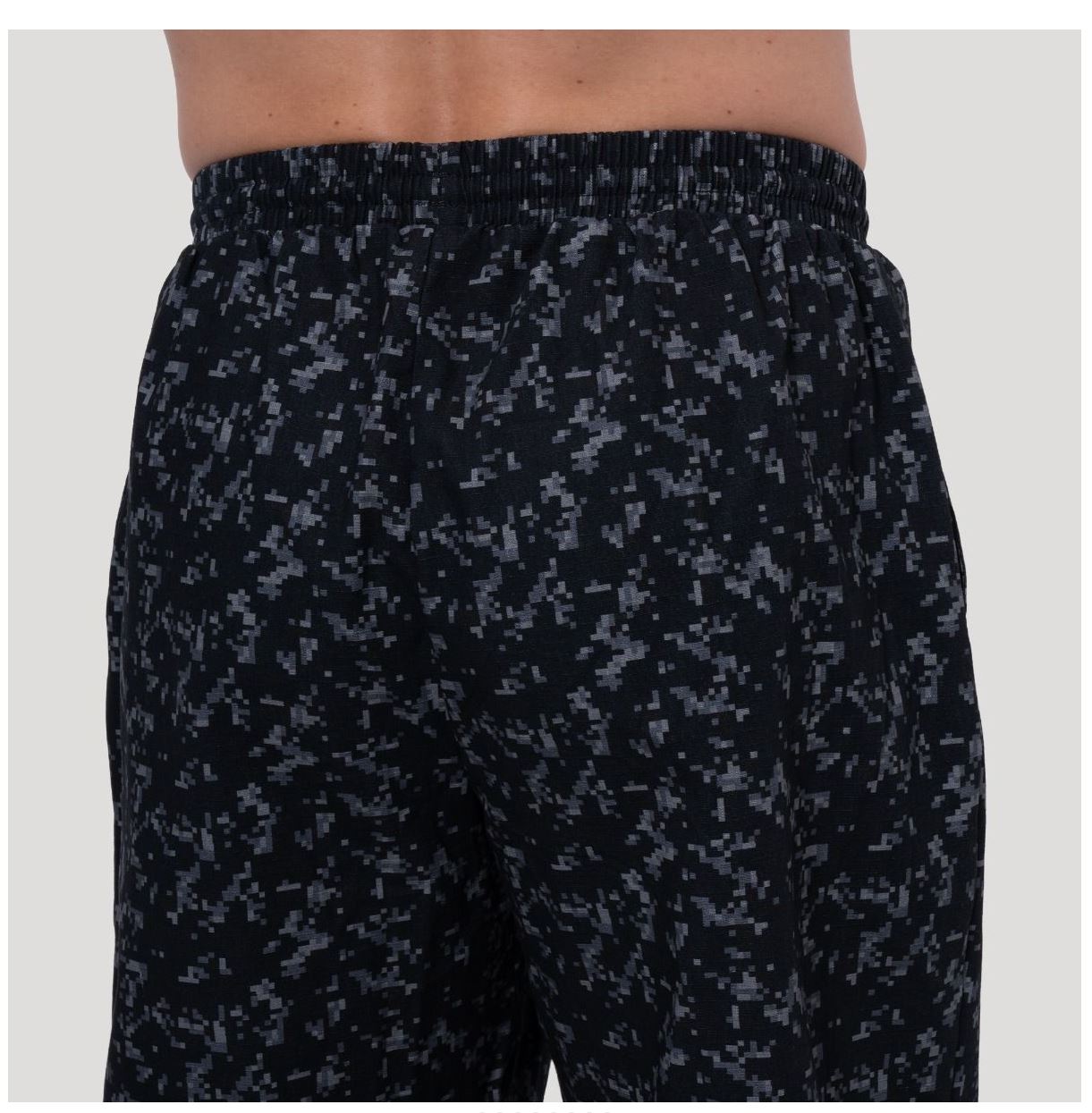 GymBeam Jogginghose charcoal Persistence mit Ripstop-Gewebe Bodybuilderhose oversized-Schnitt 100% Baumwolle Gr. S