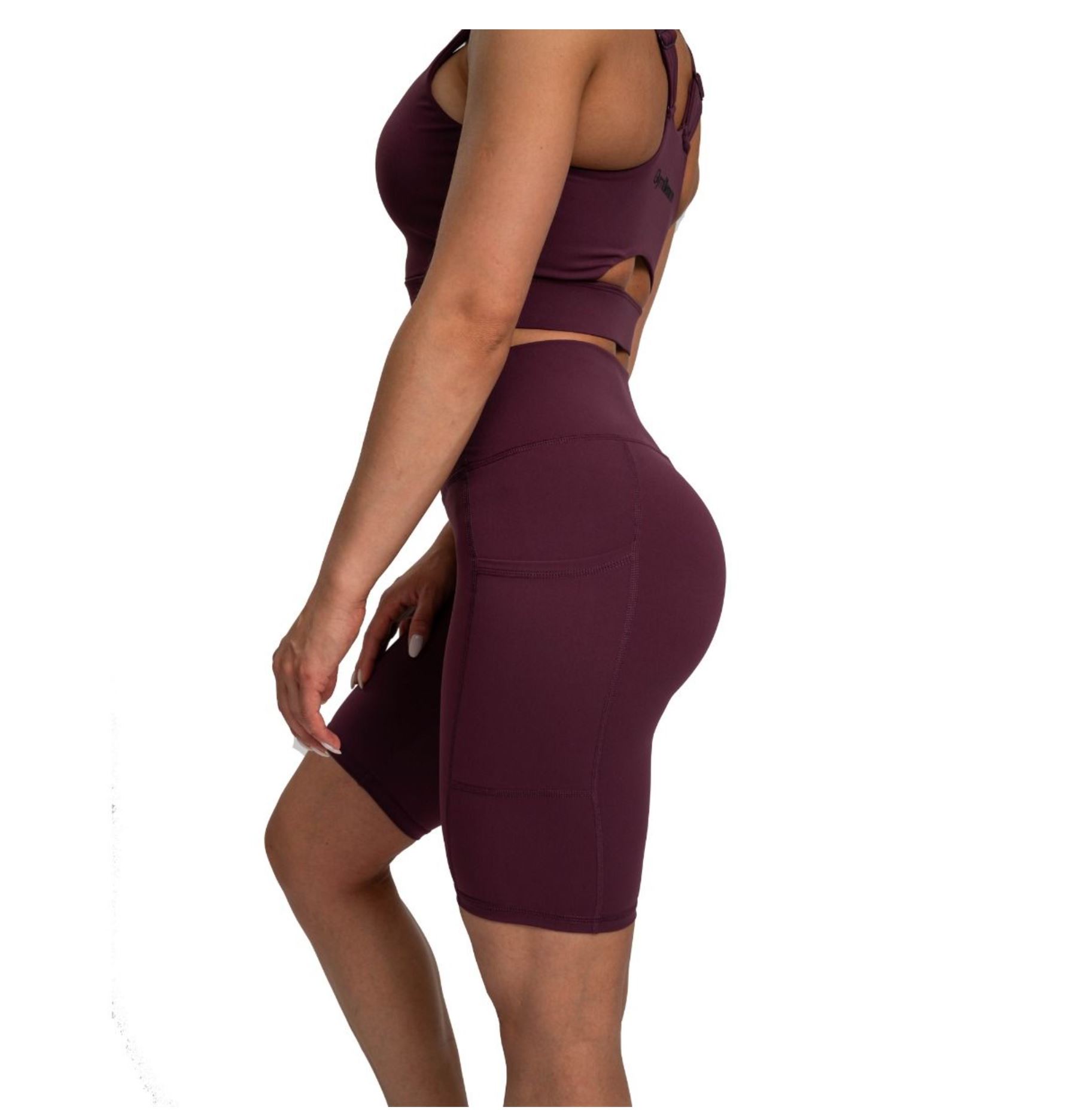 GymBeam Biker-Shorts mit Tasche Radlerhose für Frauen & Schweißabsorptionseigenschaften