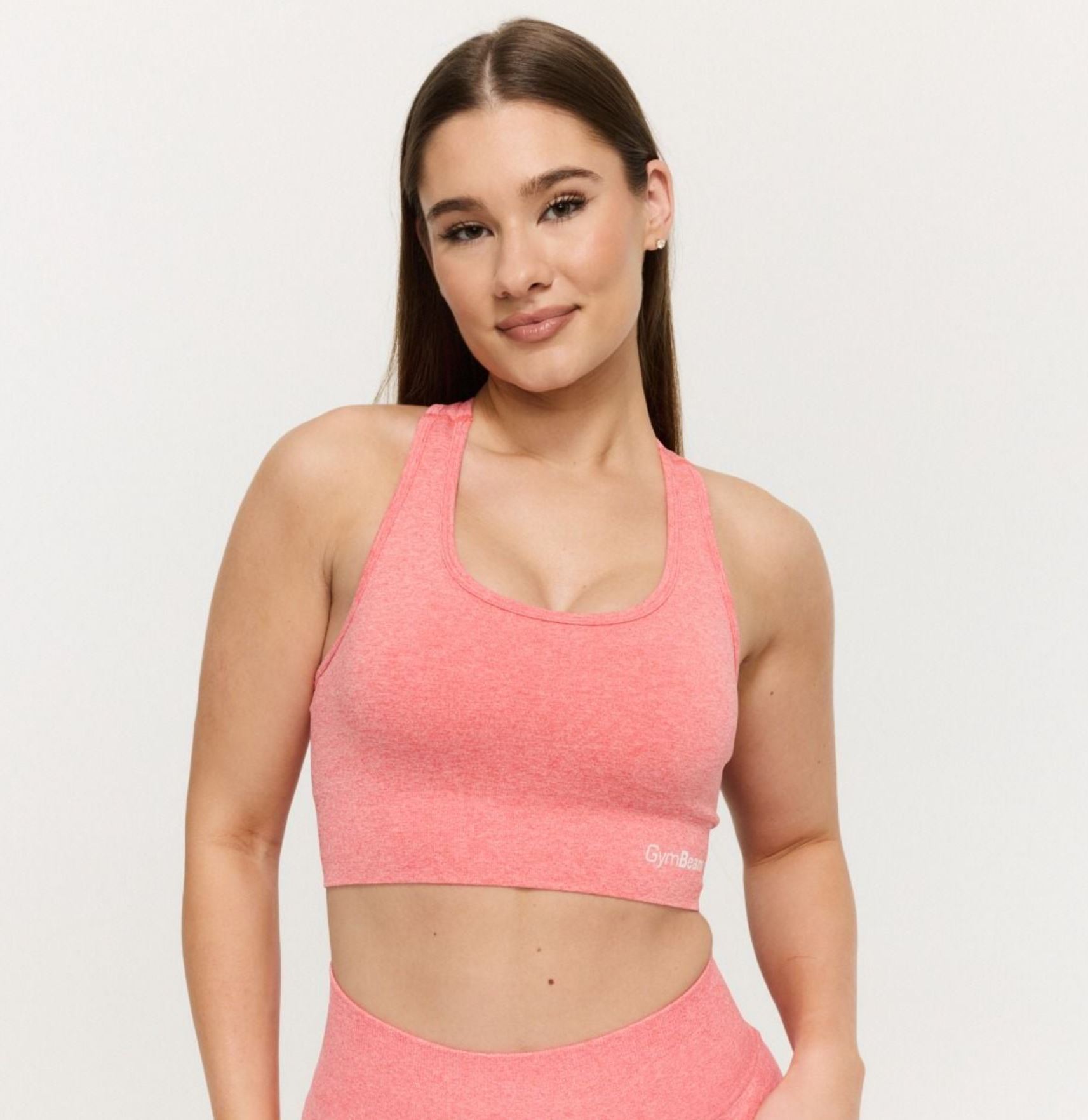 GymBeam Sport-BH FLO Bustier Trainings-BH mit Melange-Effekt