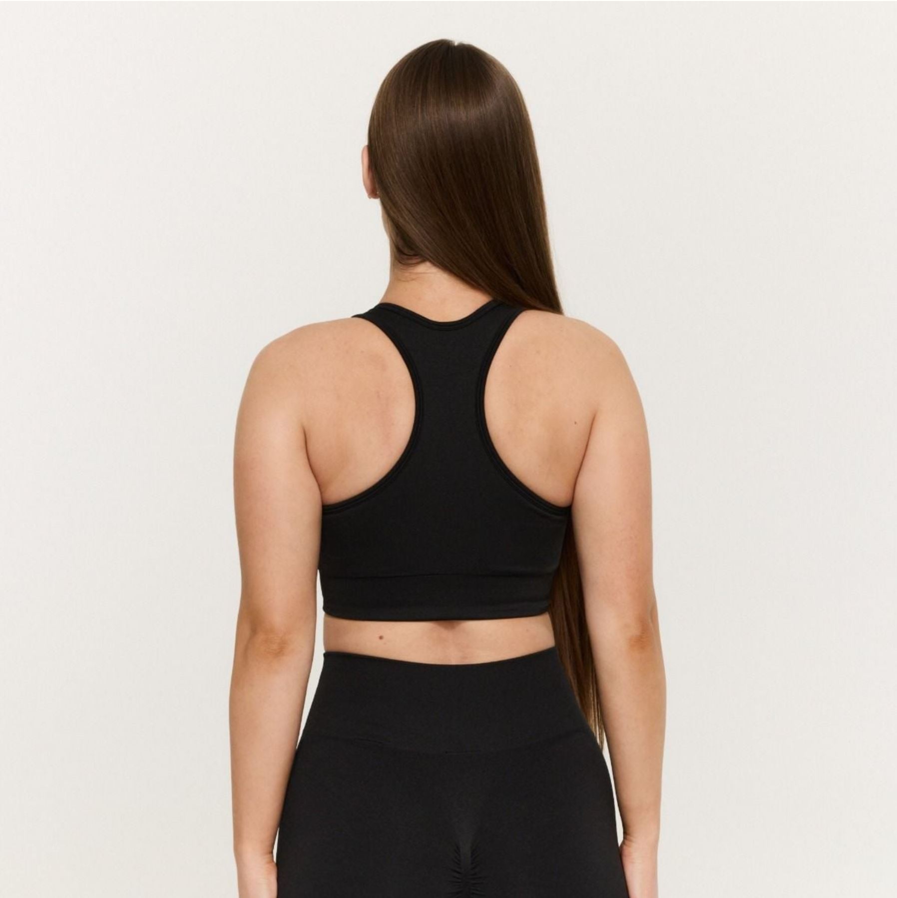 GymBeam Sport-BH FLO Bustier Trainings-BH mit Melange-Effekt