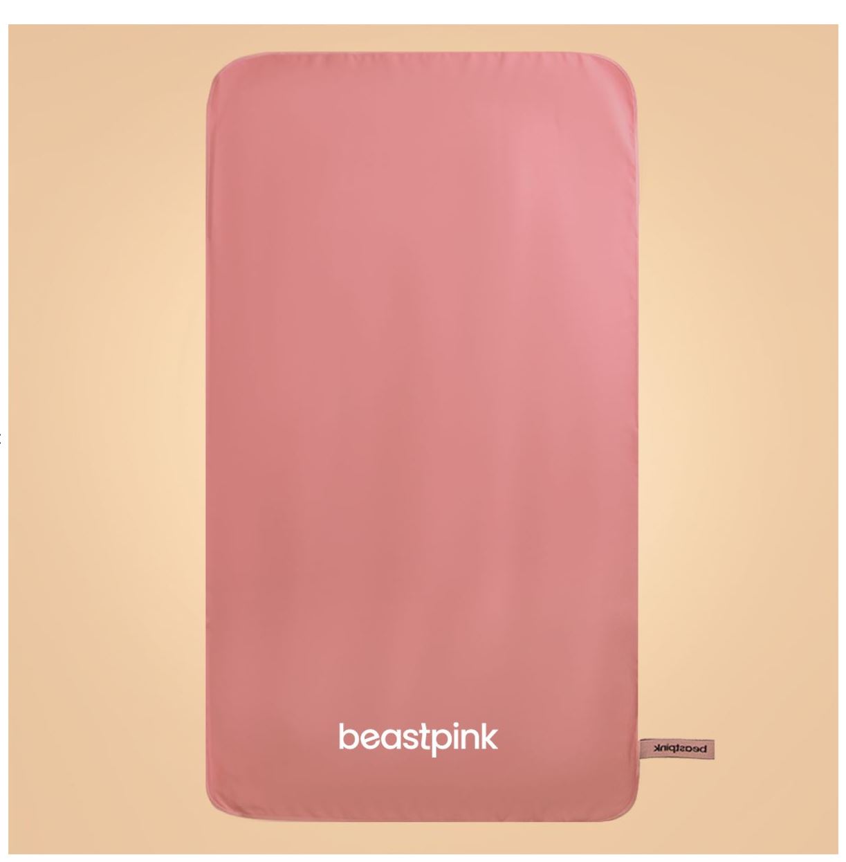 BeastPink MAXI Sporthandtuch schnelltrocknend Trainingshandtuch in Pink 80 x 130 cm