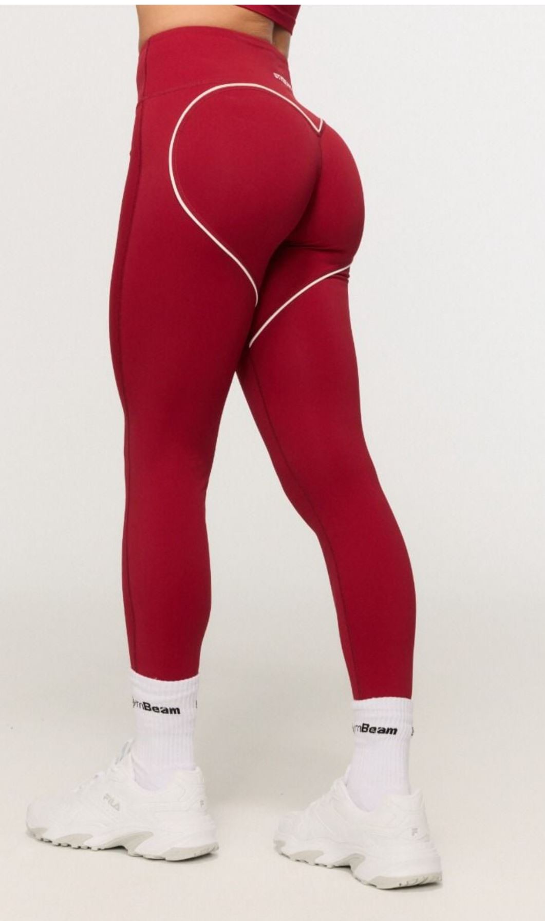 GymBeam VARSITY Leggings 4-Wege-Stretch Sportleggings mit Körperformung