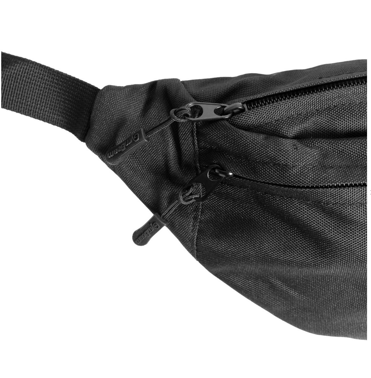 GymBeam Bauchtasche Fanny Pack Urban Gürteltasche mit Reißverschluss schwarz